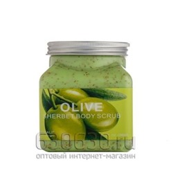 Скраб для тела Wokali "Olive" 350 ml