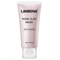 Lanbena Rose Clay Face Mask Маска для лица отбеливающая, 50 гр