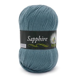 Sapphire 1508 45%шерсть(ластер) 55%акрил 100г/250м(Германия),  дымч-зеленый
