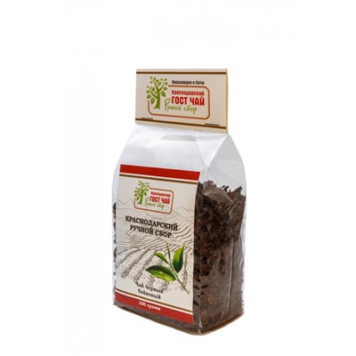 Краснодарский чай ручной сбор чёрный «Гост Чай» 100 гр
