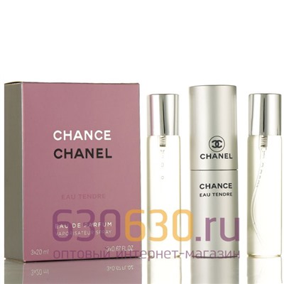Chanel "Chance Eau Tendre" EDP 3 х 20 ml