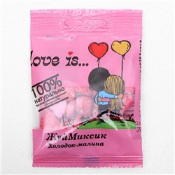 Мармелад Love Is «ЖуйМиксик», холодок-малина, 25 г