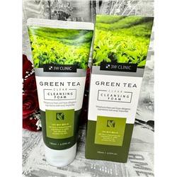 Пенка с зеленым чаем [3W Clinic] Green Tea Clear Cleansing Foam