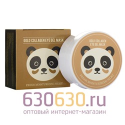 Гидрогелевые патчи для глаз Panda Gold Collagen Eye Gel Mask  60 шт