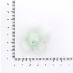 Головки цветов Роза раскрытая 30мм 25шт SF-2094 мятный 15-641