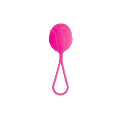 Вагинальный шарик «Штучки-дрючки», cиликон, цвет розовый, d=3,5 см