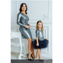 Комплект платьев в стиле family look "Голливуд" М-2153