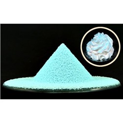 Пудра сахарная нетающая "Бархатная" голубая 100 гр