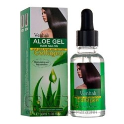 Увлажнающая сыворотка для волос с коллагеном Aloe Gel 30 ml