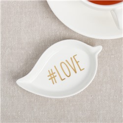 Подставка под чайный пакетик «LOVE»