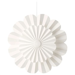STRÅLA СТРОЛА, Подвесной светильник, светодиодный, с батарейным питанием/цветок, 35 см