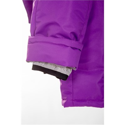 Зимний женский костюм из мембранной ткани М-133 (фиолет/бирюза)