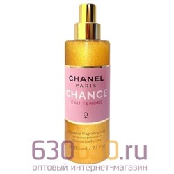Парфюмированный спрей-дымка с шиммером для тела Chanel "Chance Eau Tendre" 210 ml