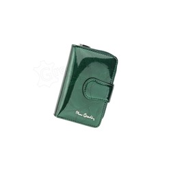 Pierre Cardin 02 LEAF 115 зелёный кошелёк жен.