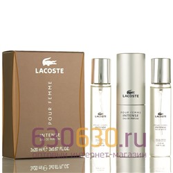 Lacoste "Pour Femme Intense" 3 х 20 ml