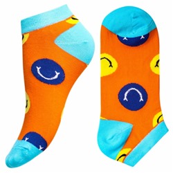 Носки мужские хлопковые укороченные " Super socks A162-1 " оранжевые р:40-45