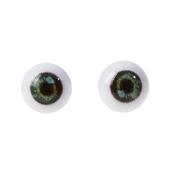 Глазки винтовые 10мм 10шт зеленый 4380016