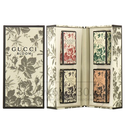 Подарочный набор Gucci "Bloom For Women" 4 х 5 ml
