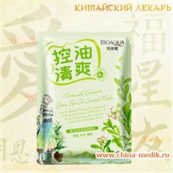 Маска для лица "BIOAQUA" с экстрактом зеленого чая