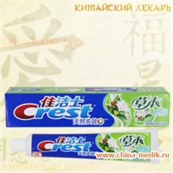 Зубная паста "Crest" с лечебными травами