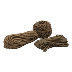 Набор шнуров натуральных (джут,  лен) 560639