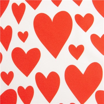 Кухонный набор Этель Red hearts, полотенце 40х73 см, прихватка 19х19 см, фартук 60х65 см
