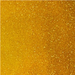 Фоамиран  глитерный 20х30см 1, 5мм 10шт желтый (золото)