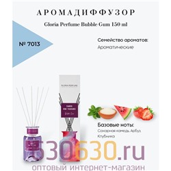 Аромадиффузор Gloria parfume "Bubble Gum" 150 ml