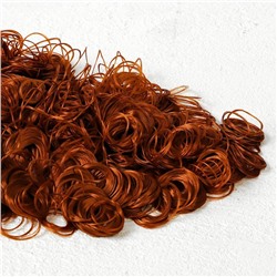 Волосы для кукол Кудряшки 70гр рыжий 4493783