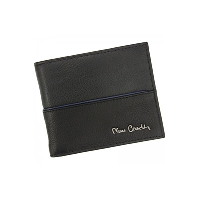 Pierre Cardin TILAK38 8824 RFID чёрный-синий кошелёк муж.