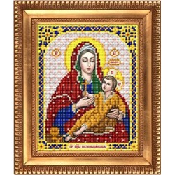 Рисунок на ткани И-5072 Пресвятая Богородица Козельщанская 13, 5х17см
