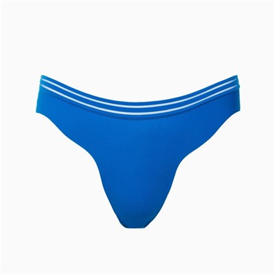 Комплект женский (топ/трусы), цвет синий, размер 80В