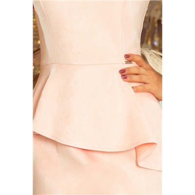 Платье NUMOCO 192-8 розовая пастель замш
