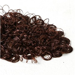 Волосы для кукол Кудряшки 70гр шатен 4493798