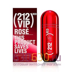 Carolina Herrera "212 VIP Rose Red This Product Saves Lives" 80 ml
