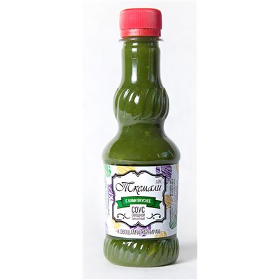 Соус «Ткемали» зеленый (пикантный к овощам и гарнирам) 250 гр